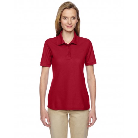 537WR Jerzees 537WR Ladies' Easy Care Polo TRUE RED