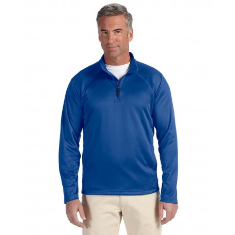 DG440 Devon & Jones DG440 Men's Stretch Tech-Shell Compass Quarter-Zip TRUE ROYAL