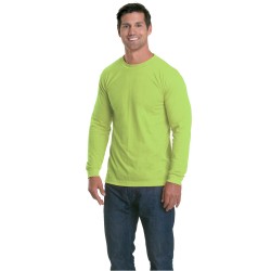 Bayside BA5360 Unisex 4.5 Oz., 100% Polyester Performance Long-Sleeve T-Shirt