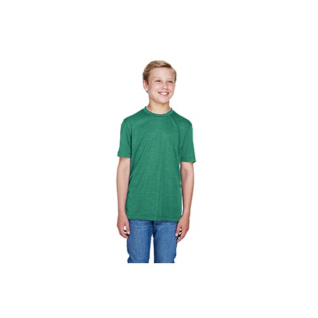TT11HY Team 365 TT11HY Youth Sonic Heather Performance T-Shirt SP FOREST HTHR