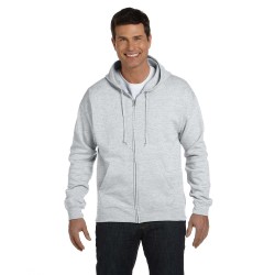 Hanes P180 Adult Ecosmart 50/50 Full-Zip Hooded Sweatshirt