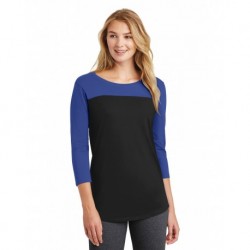 District DT2700 Women's Rally 3/4-Sleeve Tee