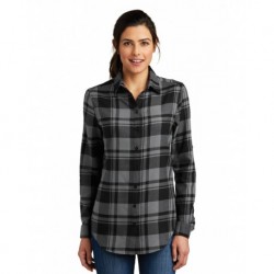 Port Authority LW668 Ladies Plaid Flannel Tunic