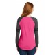 DM477 District Heathered Dark Fuchsia/Heathered Charcoal/Black