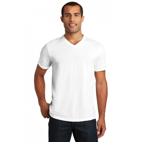 DT1350 District DT1350 Perfect Tr V-Neck Tee WHITE