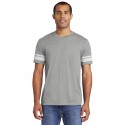DT376 District Heathered Nickel/White