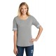 DT487 District Heathered Nickel/White