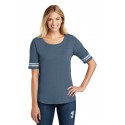 DT487 District Heathered True Navy/White