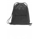 BG614 Port & Company Dark Heather Grey