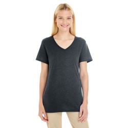 Jerzees 601WVR Ladies' 4.5 Oz. Tri-Blend V-Neck T-Shirt