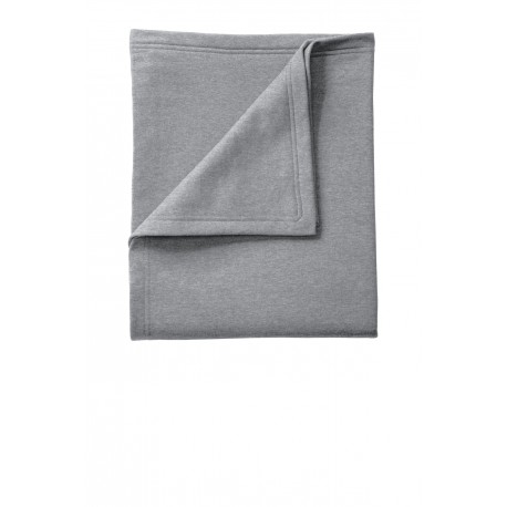 BP78 Port & Company BP78 Core Fleece Sweatshirt Blanket ATHLETIC HEATHER