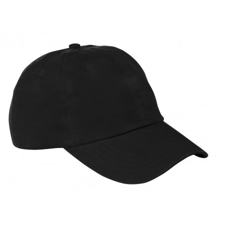 CP78 Port & Company CP78 Washed Twill Cap BLACK