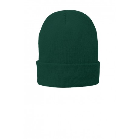 CP90L Port & Company CP90L Fleece-Lined Knit Cap Athletic Green