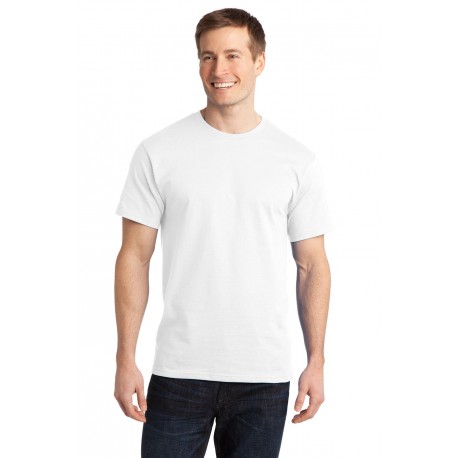 PC150 Port & Company PC150 Ring Spun Cotton Tee WHITE