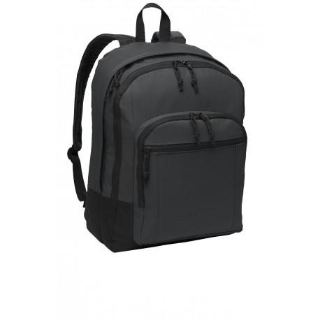 BG204 Port Authority BG204 Basic Backpack DARK CHARCOAL