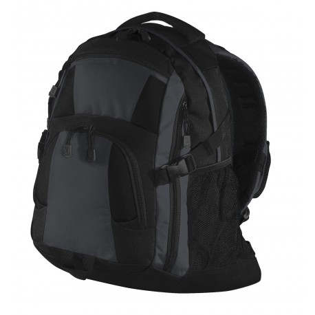 BG77 Port Authority BG77 Urban Backpack Black/Magnet Grey/Black