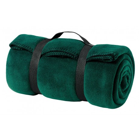 BP10 Port Authority BP10 Value Fleece Blanket with Strap DARK GREEN