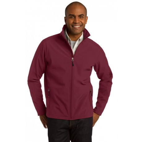 J317 Port Authority J317 Core Soft Shell Jacket MAROON