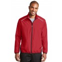 J345 Port Authority Rich Red/Deep Black