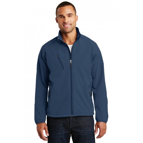 J705 Port Authority J705 Textured Soft Shell Jacket Insignia Blue