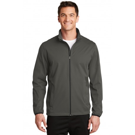 J717 Port Authority J717 Active Soft Shell Jacket Grey Steel