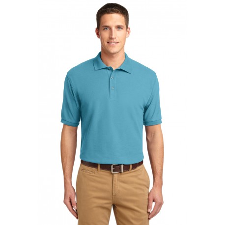 K500ES Port Authority K500ES Extended Size Silk Touch Polo MAUI BLUE