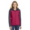 L335 Port Authority Dark Fuchsia/Battleship Grey