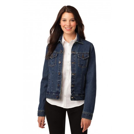 L7620 Port Authority L7620 Ladies Denim Jacket DENIM BLUE