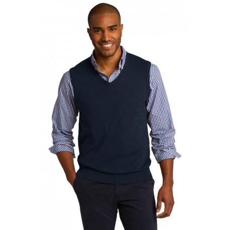 SW286 Port Authority SW286 Sweater Vest NAVY