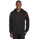 F246 Sport-Tek Black/Deep Orange