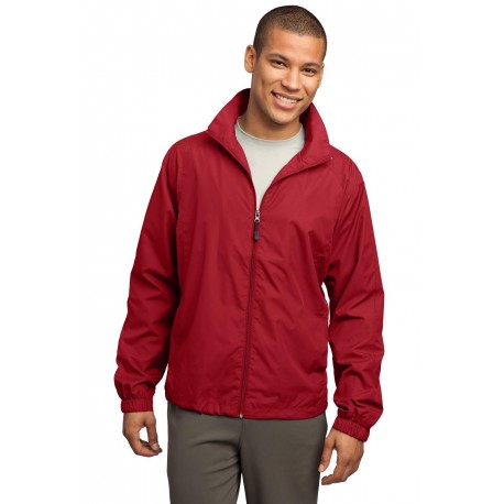 JST70 Sport-Tek JST70 Full-Zip Wind Jacket TRUE RED