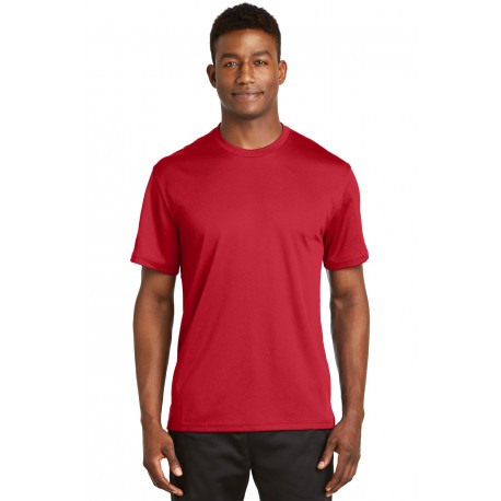 K468 Sport-Tek K468 Dri-Mesh Short Sleeve T-Shirt RED