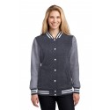 LST270 Sport-Tek Graphite Heather/Vintage Heather