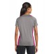 LST361 Sport-Tek Vintage Heather/Pink Raspberry