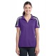 LST658 Sport-Tek Purple/Black/White
