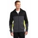 ST245 Sport-Tek Black/Graphite Heather/Citron
