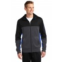 ST245 Sport-Tek Black/Graphite Heather/True Royal