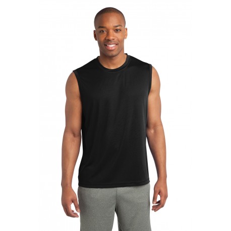 ST352 Sport-Tek ST352 Sleeveless PosiCharge Competitor Tee BLACK