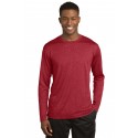 ST360LS Sport-Tek SCARLET HEATHER