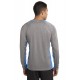 ST361LS Sport-Tek Vintage Heather/Carolina Blue