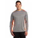 ST361LS Sport-Tek Vintage Heather/Deep Orange