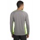 ST361LS Sport-Tek Vintage Heather/Lime Shock