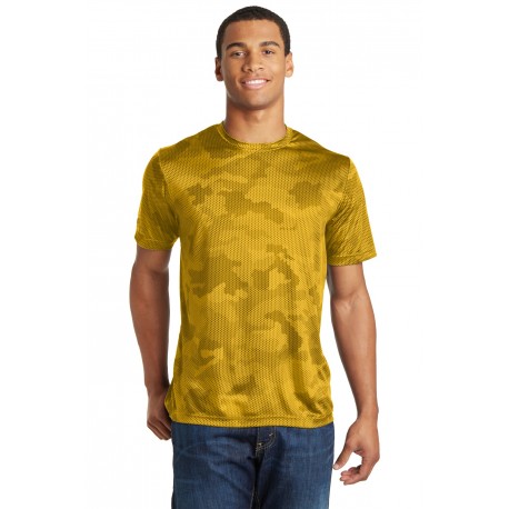 ST370 Sport-Tek ST370 CamoHex Tee GOLD