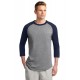 T200 Sport-Tek Heather Grey/Navy