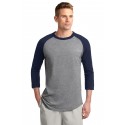 T200 Sport-Tek Heather Grey/Navy
