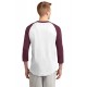 T200 Sport-Tek WHITE/MAROON
