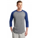 T200 Sport-Tek Heather Grey/Royal