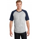 T201 Sport-Tek Heather Grey/Navy
