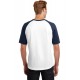 T201 Sport-Tek WHITE/NAVY