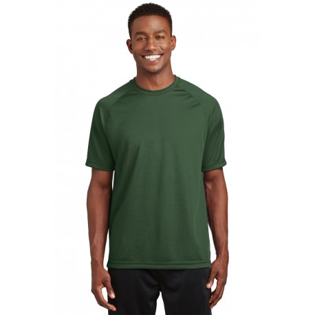 T473 Sport-Tek T473 Dry Zone Short Sleeve Raglan T-Shirt FOREST GREEN
